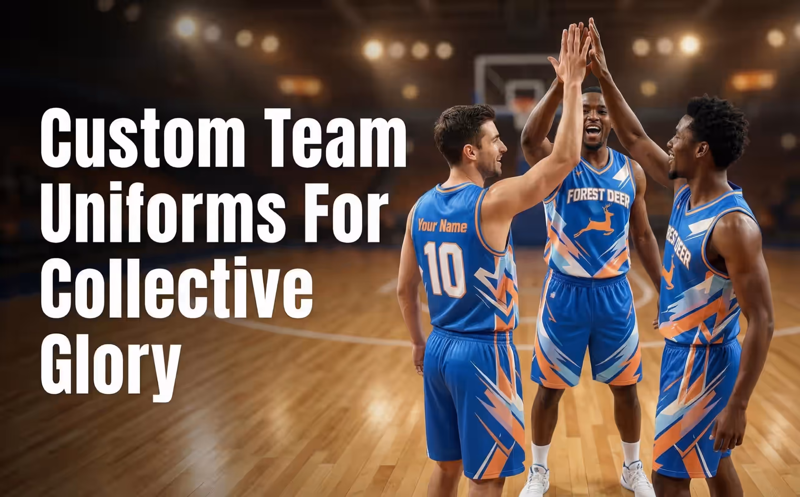05 frest Deer Custom Team Uniforms Sulimation Custom Basketball Jersey And Short 1 scaled