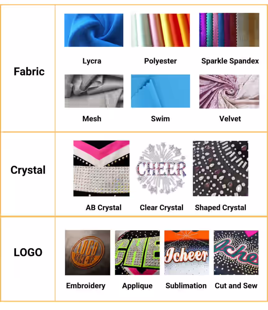 Custom Cheerleading Uniform And Cheerleading Skirt Full Cheerleading Apparel Sublimation Manufacturer Supplier Factory In China Forest Deer19