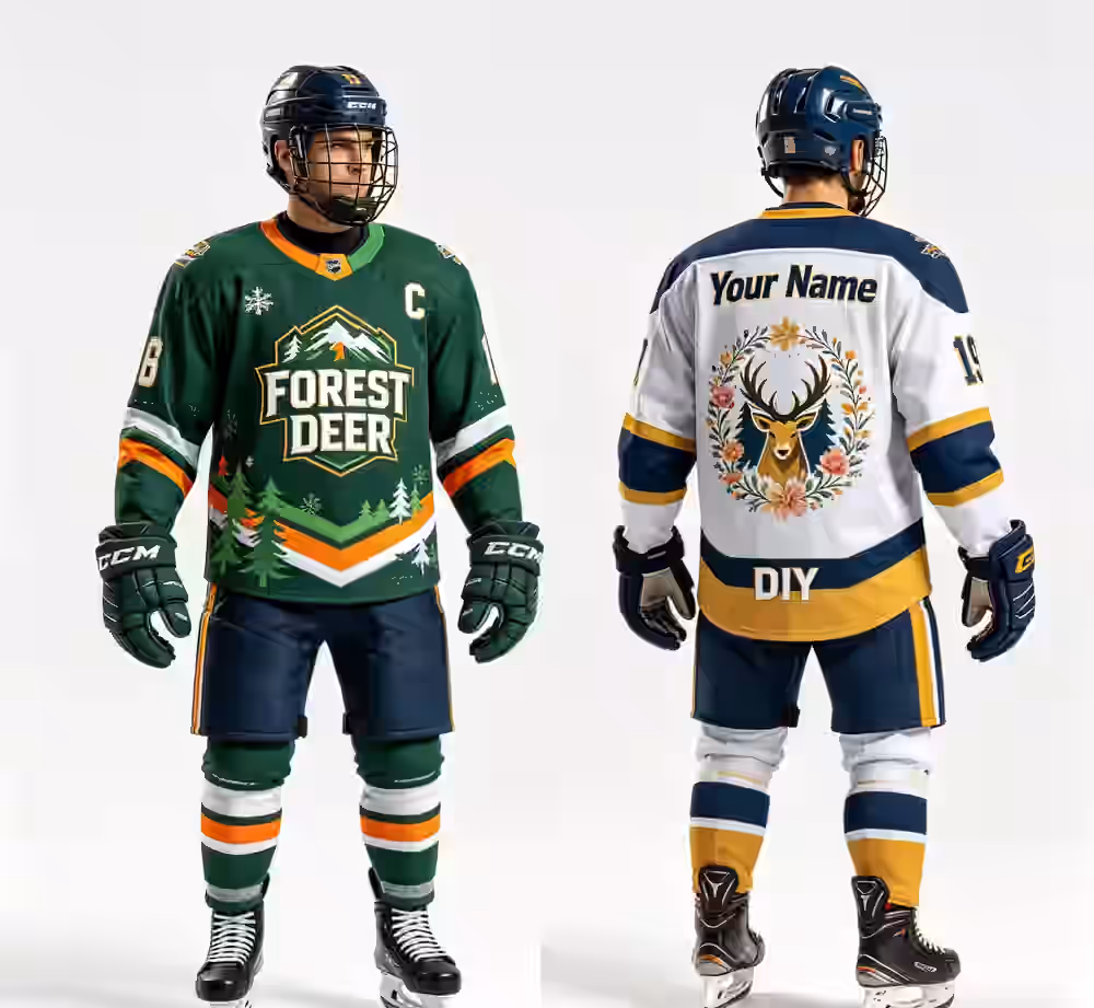 Reversible Ice Hockey Uniform Custom Sublimation Jersey & Socks